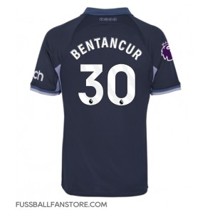 Tottenham Hotspur Rodrigo Bentancur #30 Replik Auswärtstrikot 2023-24 Kurzarm